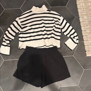 H&M shorts and top